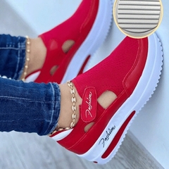 Tênis de mulheres, sapatos casuais de plataforma feminina - comprar online