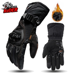 Luva de Motociclista Masculina, Antivento, Prova d'Água, Touch Screen para - Wonderful Accessories