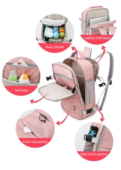 Mochila de viagem feminina menina - comprar online
