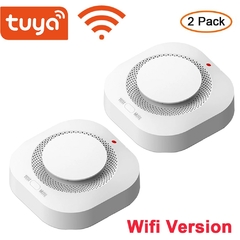 Detector fumaça, Tuya WiFi Sensor, Alarme de Segurança Doméstica na internet