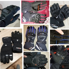 Luva de Motociclista Masculina, Antivento, Prova d'Água, Touch Screen para on internet