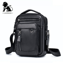 bolsa ombro masculino 100% de couro genuíno na internet