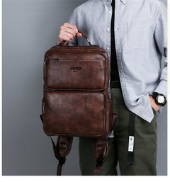 JEEP BULUO-Mochilas casuais masculinas de grande capacidade, bolsa de viagem