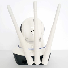 DAFUSHOP Câmera Robô 3 Antenas Ip Wifi com rotação 360º 720p Segurança Cas na internet