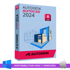 Autodesk AutoCAD 2024 ( Español o Ingles ) - PERMANENTE