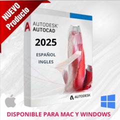 ¡NUEVO! Autodesk AutoCAD 2025 - LICENCIA PERMANENTE