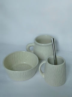 Set vajilla natural - Uxia deco
