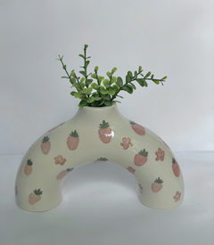Florero frutillas