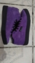 Tenis Media Bota Material Gamuza Color Morado - Domina Moto