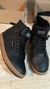 Bota Biker Material Piel Color Negro en internet