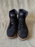 Bota Biker Material Gamuza Color Azul en internet