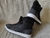 Imagen de Bota Biker Material Piel y Gamuza Color Negro con Gris