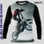 Playera FULL PRINT Personalizable Manga Larga Infantil o Adulto - Domina Moto