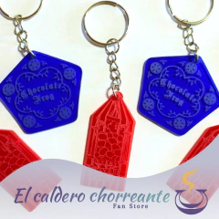 Llavero Chocolate Frog - El Caldero Chorreante