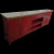 Imagen de Bahiut Torre 220x85x42 cm. en madera pintado