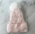 GORRO CON PIEL, POMPON Y PERLAS - tienda online