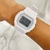RELOJ DIJITAL SILICONA PASTEL/NEGROS