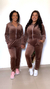 Conjunto moletom aveludado - comprar online