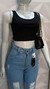 Cropped canelado Lia