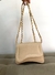 Bolsa nude lisa Alça em corrente - Fidele Store
