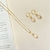 Conjunto brinco e colar