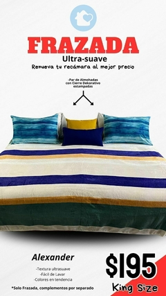FRAZADA ULTRA-SUAVE KING SIZE - comprar en línea