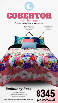 COBERTOR CON BORREGA