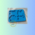 Molde de silicone - Plaquinha Identificação Pet 4 cavidades de 2,5 a 3cm para resina, epoxi