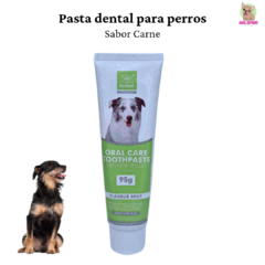 Pasta Dental sabor carne en internet
