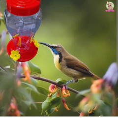 Comedero para colibríes en internet