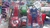 Imagen de (643) - Set avengers muñeco con autos y reloj digital