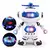 (602) - Dancing Robot Con Luces Y Sonido Bailarin Proyector Gira 360 Grados (PILAS INCLUIDAS) - comprar online