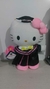 (878) - Peluche sanrio graduacion kuromi/kitty 30cm en internet