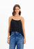 BLUSA LANÇA PERFUME CROPPED DE ALCA