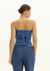 BLUSA CORSET JACQUARD na internet