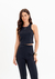 BLUSA LANÇA PERFUME CROPPED SEM MANGAS