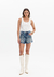 SHORT LANÇA PERFUME JEANS GRANDFATHER SUPER HIGH