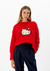 BLUSA MY FAVORITE TRICOT COM PATCH HELLO KITTY - loja online