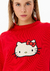 BLUSA MY FAVORITE TRICOT COM PATCH HELLO KITTY - comprar online