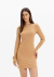 VESTIDO LANÇA PERFUME CANELADO MANGA LONGA - comprar online