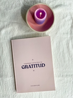 CUADERNO 90 DIAS DE GRATITUD TOMO ROSA - ESPACIO ROMA