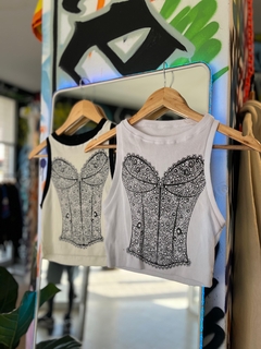 Top muscu corset