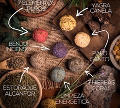 Bombas de defumacion siete chakras - comprar online