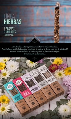 Sahumerios linea Hierbas. en internet