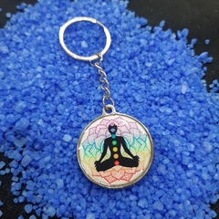 LLAVEROS RESINADO 7 CHAKRAS