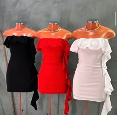 Vestido babado