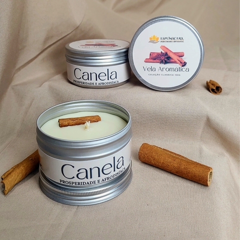 VELA AROMÁTICA CANELA 100g