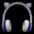 Auricular orejas de gato con luz led inclusive en almohadillas en internet