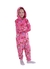 Macacão de Fleece Menina Estampa de Jardim Encantado - comprar online