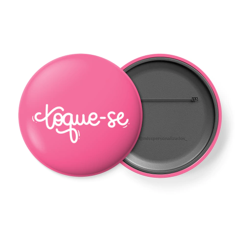 Bottons Personalizado - Outubro Rosa na internet